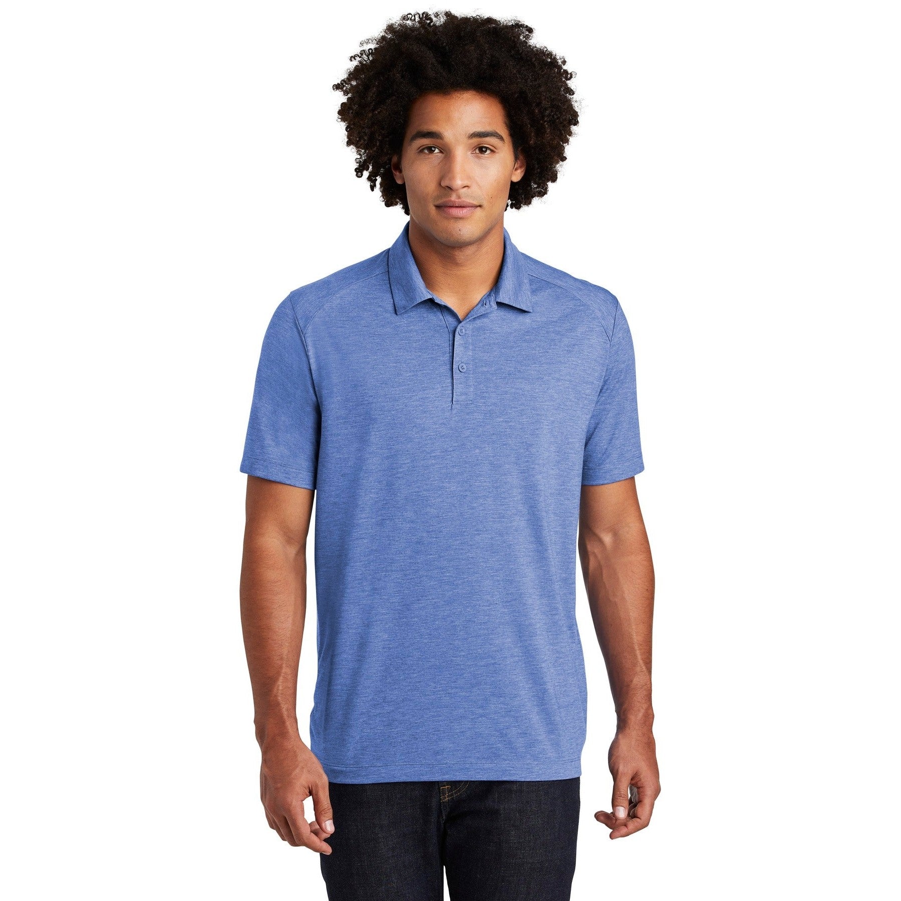 Sport-Tek-Sport-Tek ® PosiCharge ® Tri-Blend Wicking Polo. ST405-MedTech-7